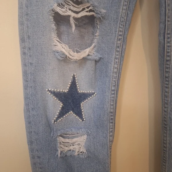 Sandro straight cut high-waisted jeans Size 34 sandro or 2 US - Picture 8 of 13